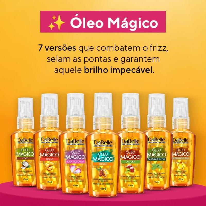 Óleo DaBelle Magico Barbosa e Olivia 45ml - Óleo Capilar